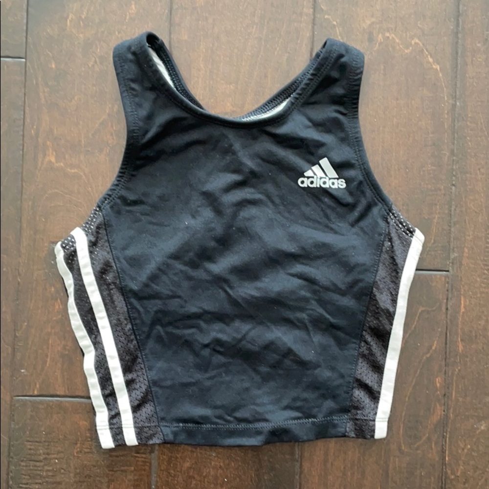 Adidas vintage cropped tank
